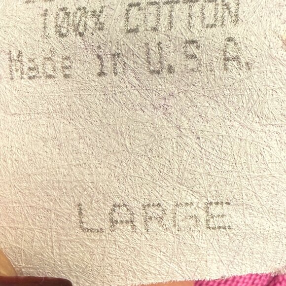 EUC Women's PRAIRIE COTTON High Tides Criss Cross 3/4 Sleeve Tunic | Size L - Picture 7 of 7